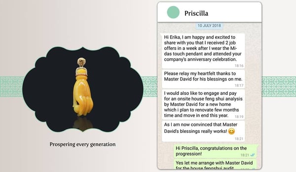 Priscilla's testimonial