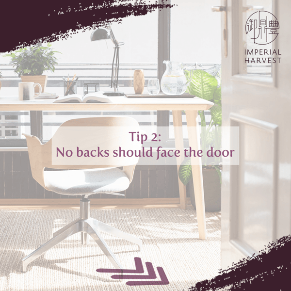 No Backs Should Face The Door