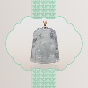 Fine White Jadeite Tua Pek Gong