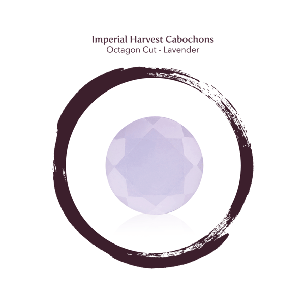 Imperial Harvest Jadeite Cabochon close up