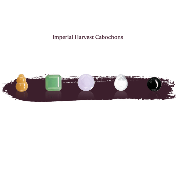 Imperial Harvest Jadeite Cabochons