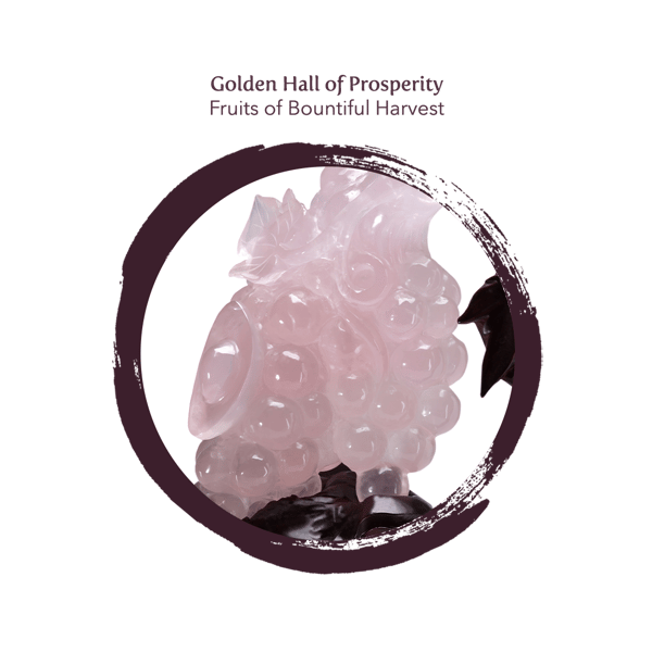 Fruits of Bountiful Harvest Crystal close up