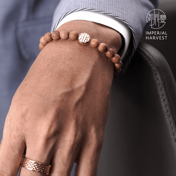 Agarwood Charm Model Shot