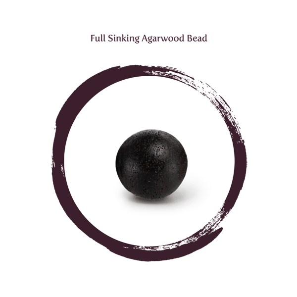Full Sinking Agarwood Bead
