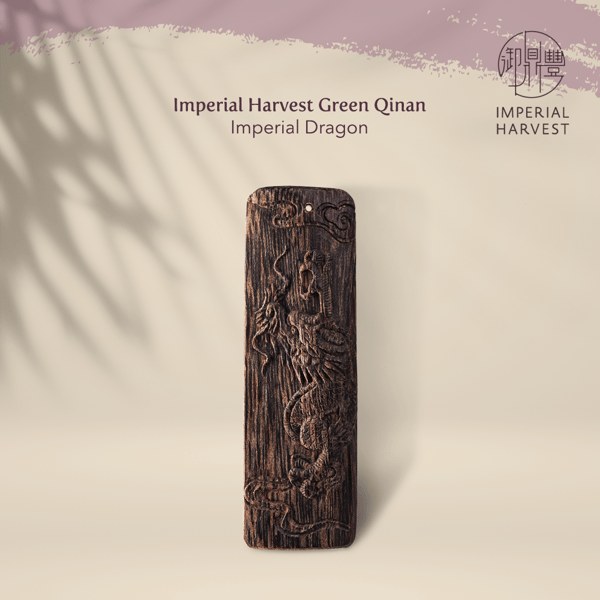 Imperial Harvest Imperial Dragon Green Qinan Agarwood