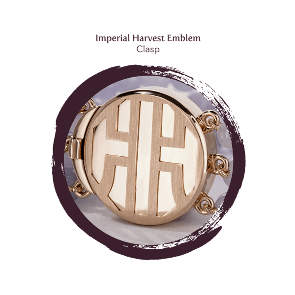 Imperial Harvest Jadeite Beads with clasp (close up)