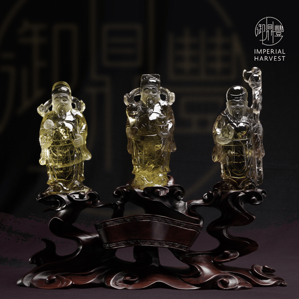 Seventh Lunar Month God of Wealth Imperial Harvest Crystal