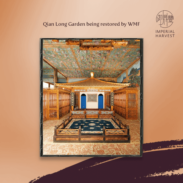 Qian Long Gardens being restored by WMF