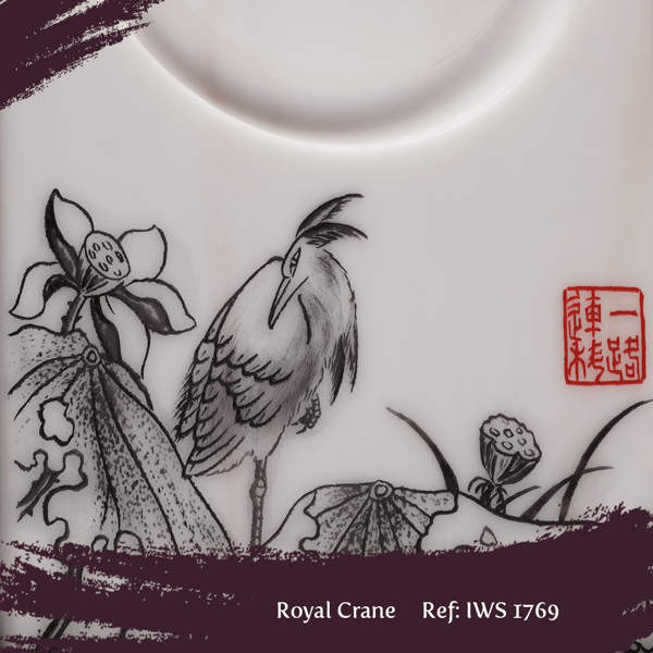 Royal Crane Close-Up