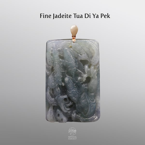 Fine Jadeite Tua Di Ya Pek