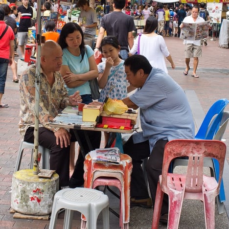 Bugis fortune teller
