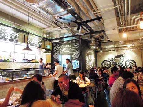 Image result for noisy cafe