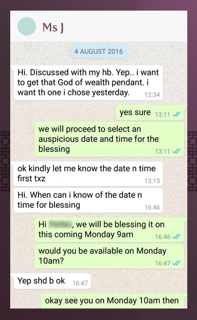 Miss J testimonial 1