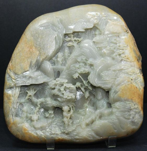 Qian long favorite jadeite mountain