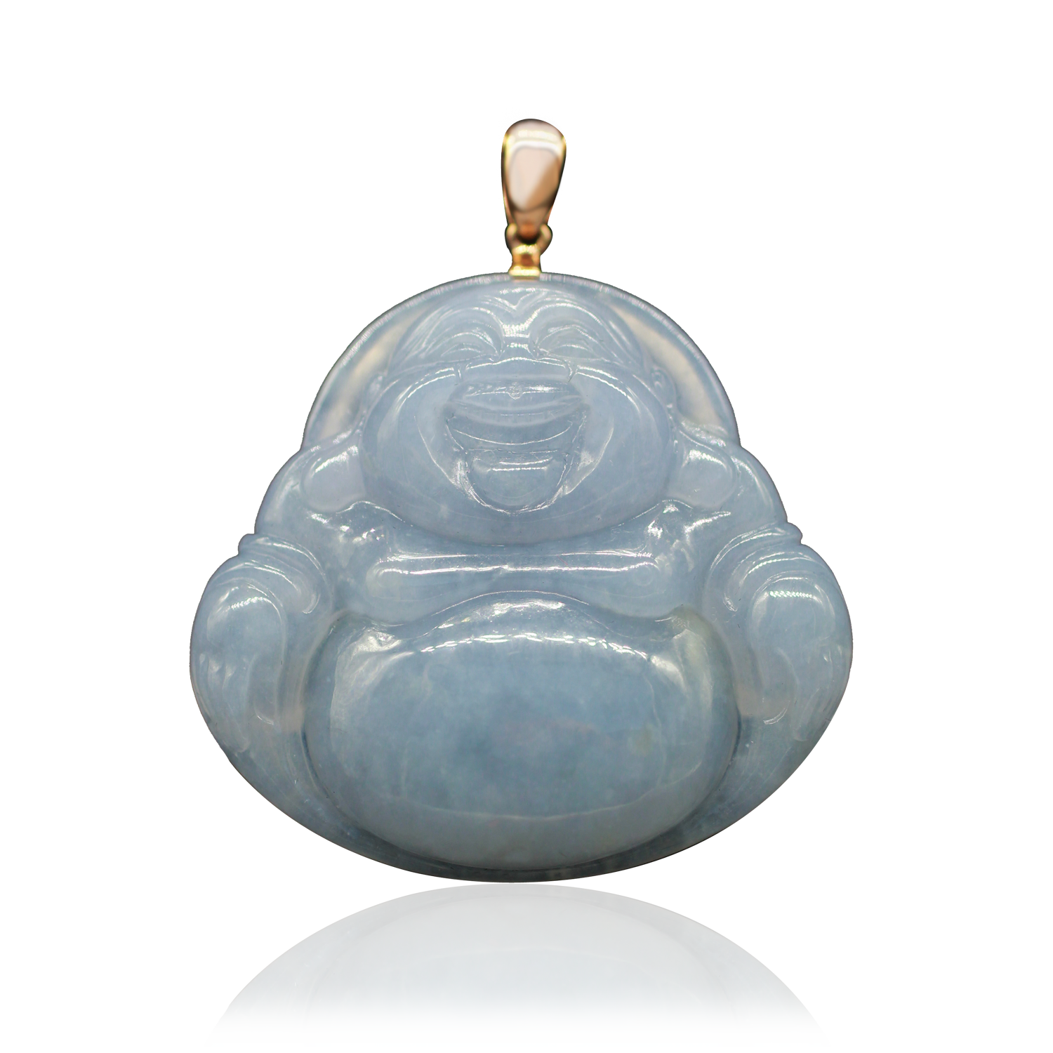 Laughing-Buddha-Lavender-w-Reflection-SQ